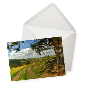 Grußkarte Ausblick im Sauerland | WOLL Onlineshop