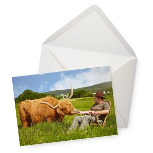 Grußkarte Tierisch entspannt im Sauerland | Deine Wörter