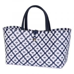 Handed By – Mini Motif Bag Shopper – Navy – Größe S | Zeitgeist Shop