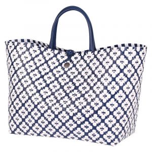 Handed By – Motif Bag Shopper – Navy – Größe L | Zeitgeist Shop