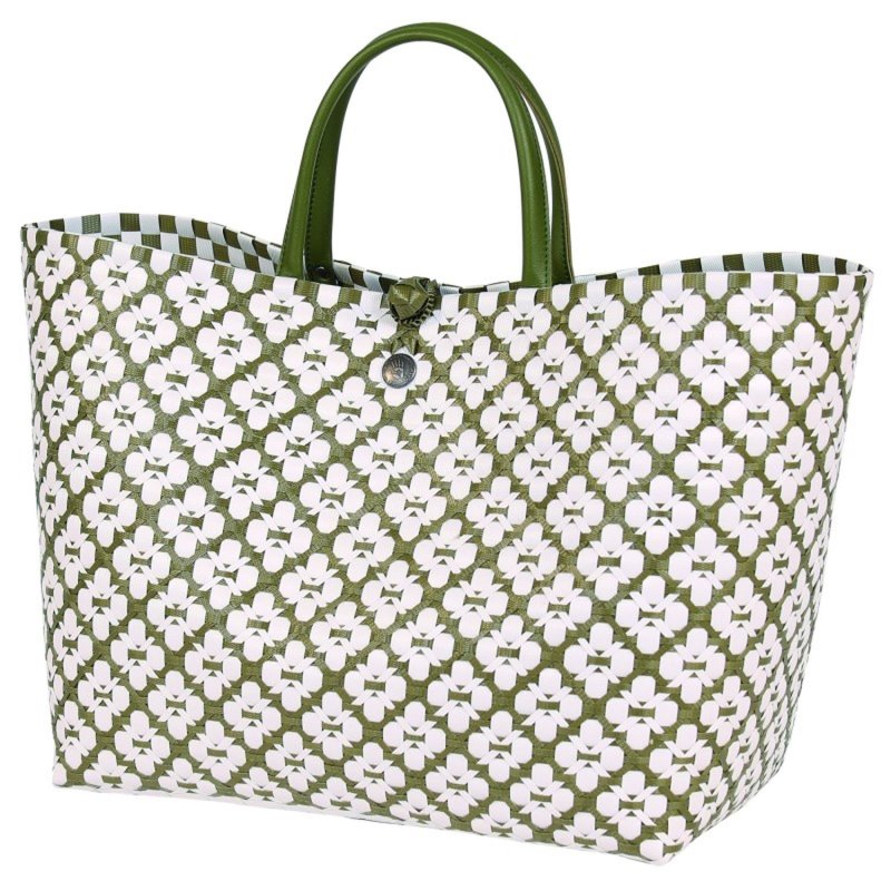 Handed By - Motif Bag Shopper - Olive - Größe L | Zeitgeist Shop