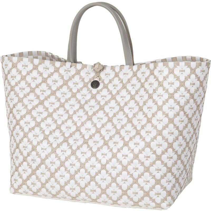 Handed By - Motif Bag Shopper - Pale Grey - Größe L | Zeitgeist Shop