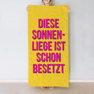 Farbiges Handtuch mit 5 Zeilen, Romantische Geschenke, Hochzeitsgeschenk, Geschenk, Geschenkidee | Radbag DE