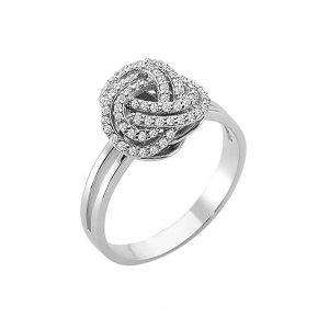 Diamantring 0,27 ct Weißgold 585 | Diamondoro.de