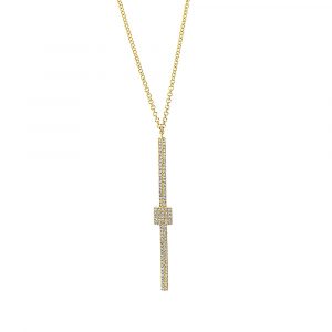 Diamant Collier 0,24 ct Gelbgold 750 | Diamondoro.de