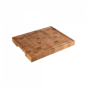 Otto Wilde Schneidebrett aus Eichenstirnholz | Grillgott DE