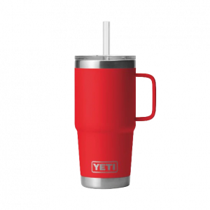 YETI Rambler mit Trinkhalm-Deckel 710 ml Rescue Red | Grillgott DE