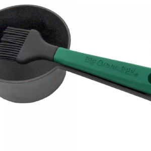 Big Green Egg Soßentopf aus Gusseisen mit Streichpinsel | Grillgott DE