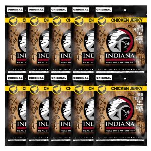 INDIANA Chicken Jerky – 25g 10er Pack | indiana-jerky