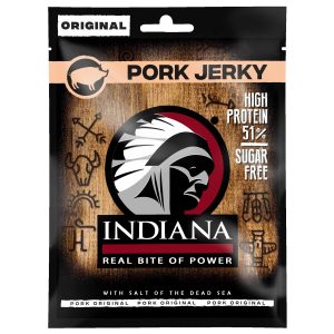 INDIANA Pork Jerky – 25g Einzelpack | indiana-jerky