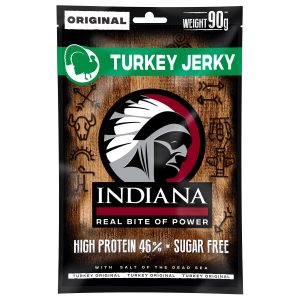 INDIANA Turkey Jerky – 90g Einzelpack | indiana-jerky