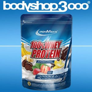 Ironmaxx – 100% Whey Protein (500g) | bodyshop3000.de