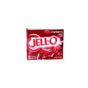 34,71 €/kg Jell-O Gelatin Dessert Cranberry, USA | usa-food