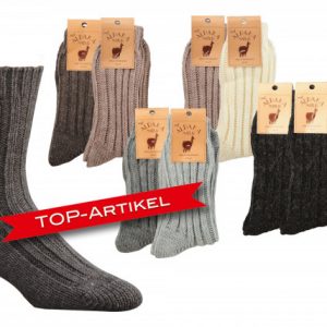 Wollsocken mit Alpaka sortiert Gr. 23/26 – 43/46 | wirverkaufenguenstig