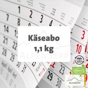 ABO BERGKÄSE + SCHNITTKÄSE – 1,1 KG | laktosefrei | 5 möglichen Käsesorten | für den Alpenkäse Kenner + Käseprofi | mit flexibler Laufzeit des Käse |