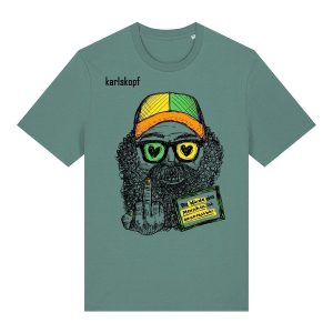 karlskopf Herren T-Shirt BUNTMACHER, gruen, Gr??e L | Karlskopf