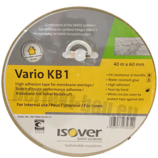 ISOVER Vario KB 1 Klebeband für Dampfbremsfolie (0,85€/m) | Perfekt-Bau.eu