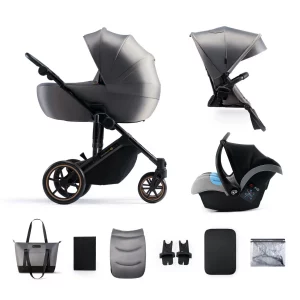 Kinderwagen 3in1 PRIME 2 grau | Kinderkraft