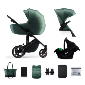 Kinderwagen 3in1 PRIME 2 PRO grün | Kinderkraft