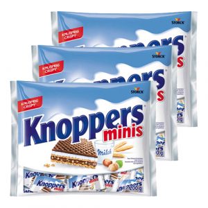 Knoppers – Minis – 3x 200g | Foodworld-XL