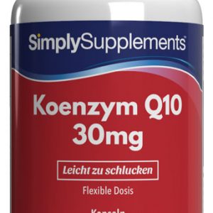 Koenzym Q10 30mg – 120 Tabletten | SimplySupplements