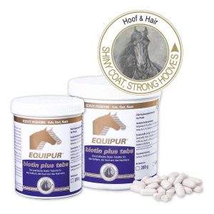 EQUIPUR – biotin plus tabs | Sportpferdefutter