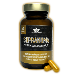 SUPRAKUMA – Kurkuma Extrakt – hochdosiertes Curcumin – 60 Kapseln | naturalie.de