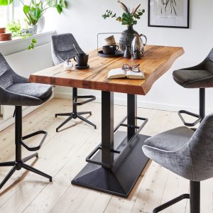 Hochtisch LILLI aus massiver Balkeneiche | massive-naturmoebel