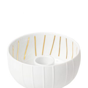 Living Kerzenhalter Schälchen Streifen | Geliebtes Zuhause DE