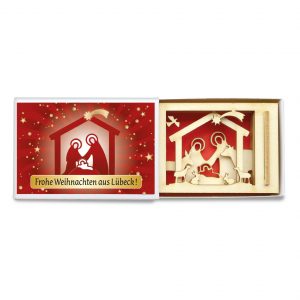 Mini-Silhouette Lübecker Weihnachtsgruß | Lübeck Places Shop