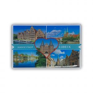 Flexi-Magnet Lübeck Herz | Lübeck Places Shop
