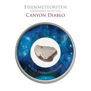 Eisenmeteorit Canyon Diablo Schnittstück | Mondland