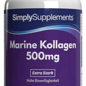 Marine Kollagen 500mg – 360 Tabletten | SimplySupplements
