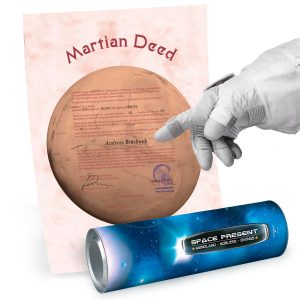Marsgrundstück Claim | Persönliches Stück Land auf dem Roten Planeten | Mondland