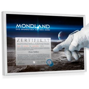 Mondland one Squarefood | Sonderedition – Grundstück auf dem Mond | Mondland