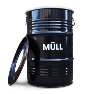 BinBin Lochdeckel Müll industrieller Mülleimer Abfalltrennung 60 Liter | Barrelkings.com