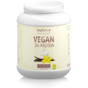 Nutri + Vegan 3K Proteinpulver 1 kg Beutel | bodyshop3000.de