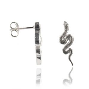 Ohrstecker 925 Sterling Silber mit Schlangen | Mein-Ohrstecker