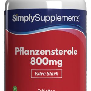 Pflanzensterole 800mg – 360 Tabletten | SimplySupplements