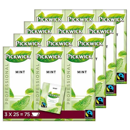 Pickwick - Professional Minze - 4x (3x 25 Teebeutel) | Foodworld-XL