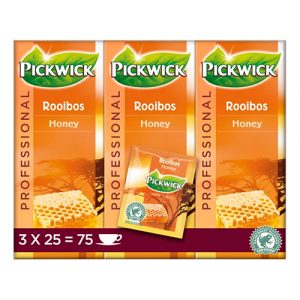 Pickwick – Professional Rooibos Honig – 3x 25 Teebeutel | Foodworld-XL