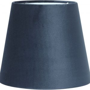 PR Home Cia Lampenschirm blau rund mit E27 Haltering oben 20x20x19cm | CHT Onlineshop