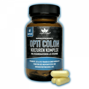 OPTI COLON – Milchsäurebakterien Komplex mit B-Vitaminen – 60 Kapseln | naturalie.de