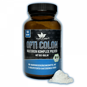 Milchsäurebakterien Komplex für den Darm + BIO-Inulin & BIO-Reisstärke – 100g | naturalie.de