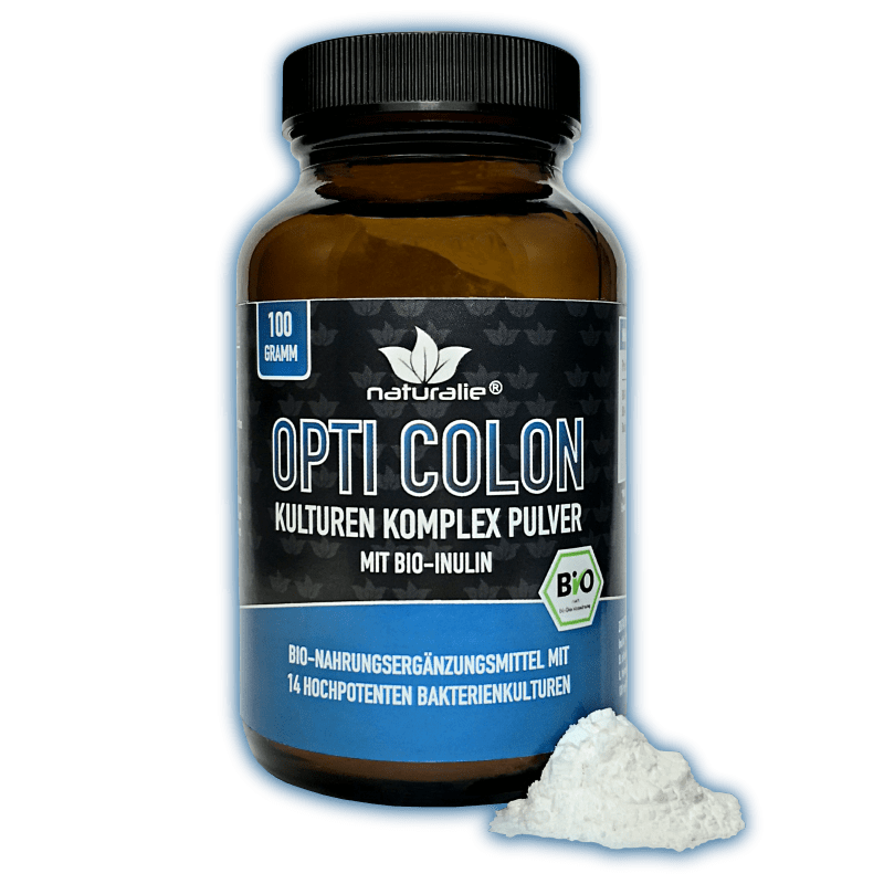 Milchsäurebakterien Komplex für den Darm + BIO-Inulin & BIO-Reisstärke - 100g | naturalie.de