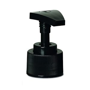 Schwarze Dispenserpumpe 28mm | wesentlich Drogeriemarkt