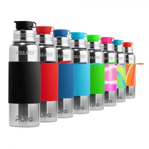 Pura Sportflasche isoliert 600ml “Rose” | Laguna