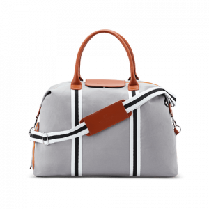 Saint Maniero Weekender Taschen Reisetasche Damen Sporttasche Vintage Handgepäck Tasche Duffle Bag Segeltuchtasche (ReisetascheMassimo•Grau) | Saint