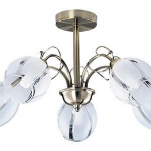 Rabalux Joel Deckenleuchte 6x E27 bronze | CHT Onlineshop