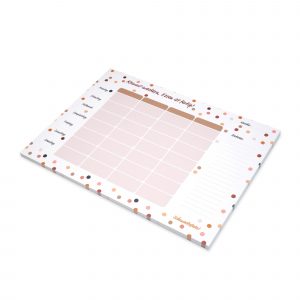 Wochenplan, Notizblock “Schmackofatz” | WOLL Onlineshop